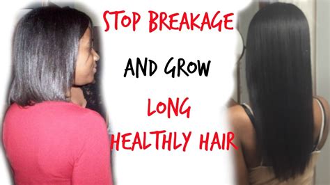 How I Stop Hair Breakage And Mend Split Ends Instantly I Relaxed And