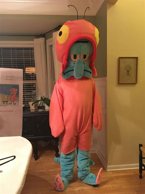 Squidward Halloween Costume