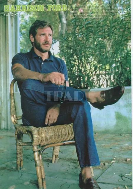 Harrison Ford Kristy Mcnichol 1984 Jpn Picture Clipping 8x11 Oey £3