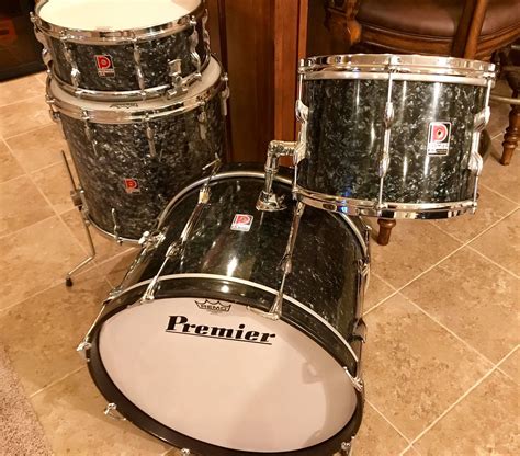 1960s Pre International Premier Set With Matching Royal Ace Snare
