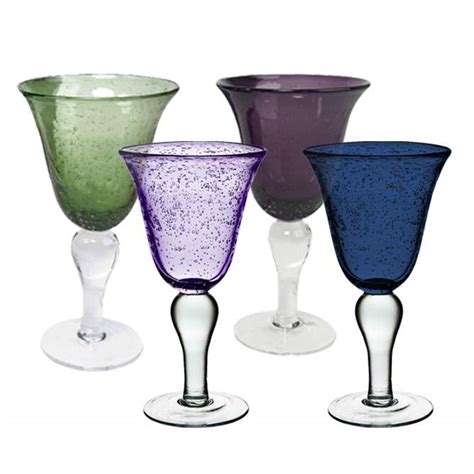 Bubble Goblet Collection Glassware