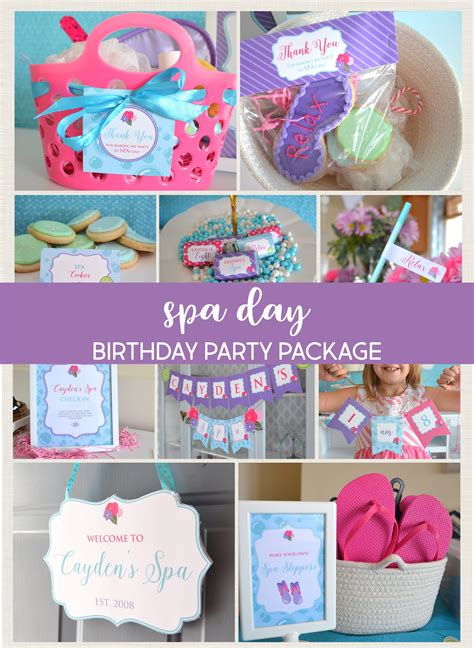 Spa Day Party Favors