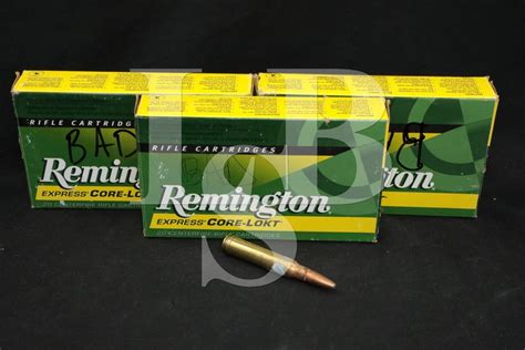 Remington 60x 338 Win Magnum Ammunition Rem 225 Grain Jsp Bullets