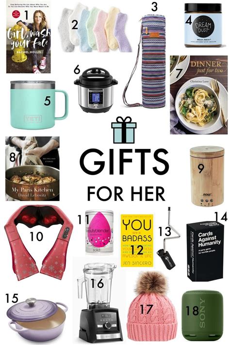 Maybe you would like to learn more about one of these? Gifts for her ideas guide. 18 fun, sweet and thoughtful ...