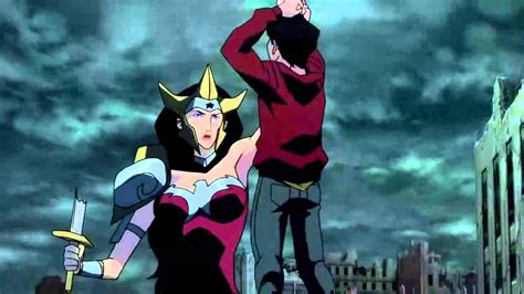 Wonder Woman Killing Billy From Justice League The Flashpoint Paradox