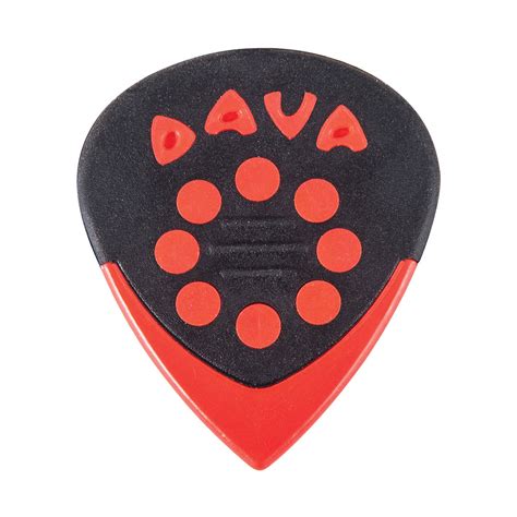 Dava Jazz Grips Delrin Picksplectrums Pack Of 6 Glued To Music