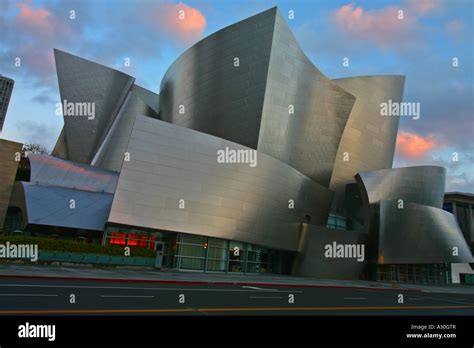 Exterior Walt Disney Concert Hall Downtown Los Angeles Los Angeles