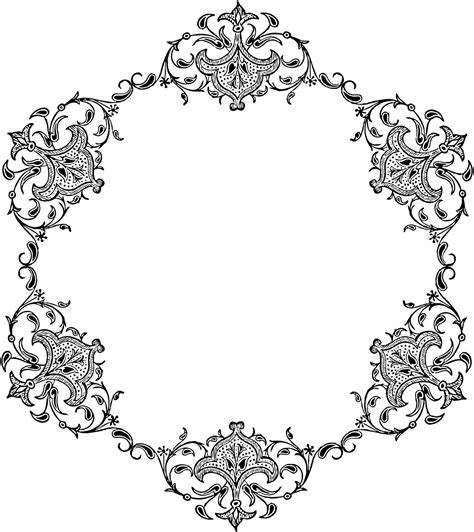 Circle Border Clip Art