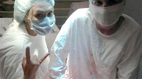 Russian Nurses Make Fun Of Dying Patients In Selfie Craze News Com Au