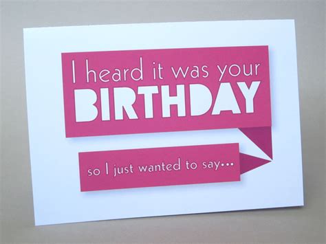 Funny Birthday Card Sarcastic Card Your Birthday By Fungirlscards