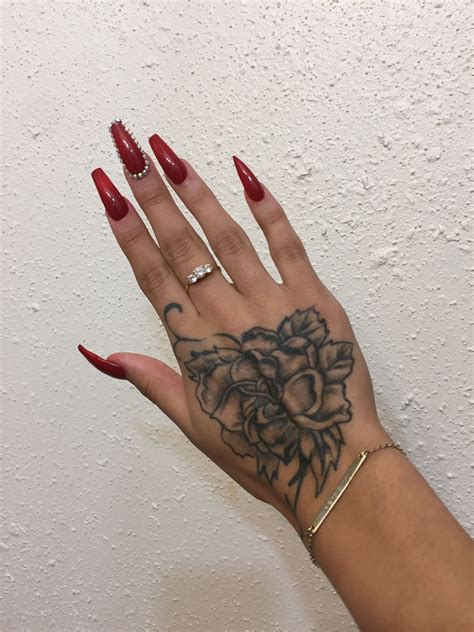 🌹 ️ luvisa hand tattoos hand tattoos for women tattoos for women