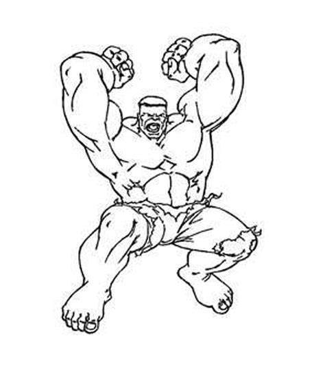 Free Printable Hulk Coloring Pages For Kids