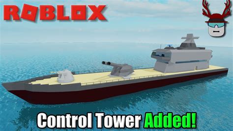 Building The Battleship S Control Tower Roblox Plane Crazy Part