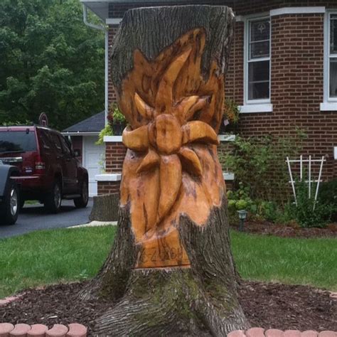 Tree Art Wood Carving Tree Carving Tree Art Tree Stump