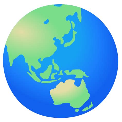 🌏 Globe Showing Asia Australia Emoji Asia And Australia Emoji
