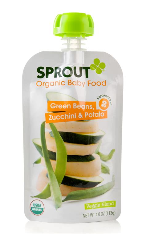 There is no need to make baby food every day. Sprout Baby Foods - Tiny Green Mom