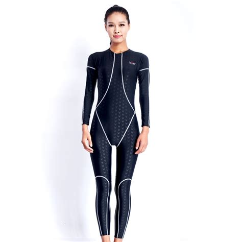 Sharkskin Swimwear Women One Piece Swimsuit Long Sleeve Swimming Suit