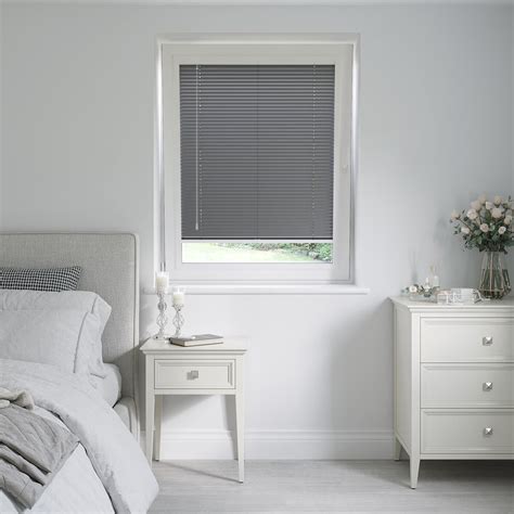 Buy Perfect Fit Midnight Grey Venetian Blinds 25mm Blinds4you