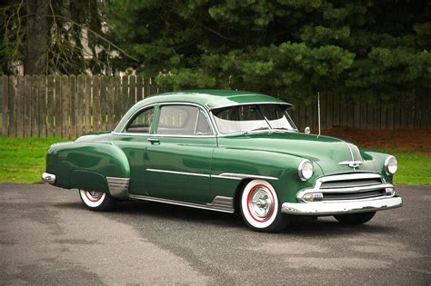1951, Chevrolet, Deluxe, Coupe, Custom, Hotrod, Hot, Rod, Old, School ...