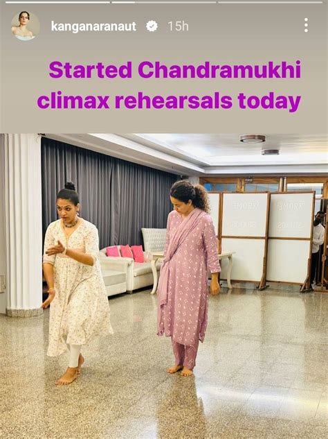 Kangana Ranaut Starts Rehearsing For Chandramukhi 2 Song Theprint