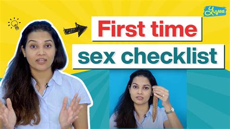 First Time Sex Checklist Thatsexedtalk Youtube