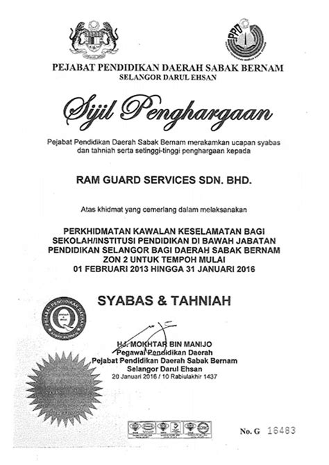 She urged people not to believe such claims. RAM Guard Services Sdn Bhd :: Commitment . Service . Trust