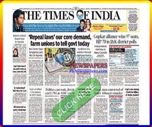 Times of India ePaper Free Online Today News