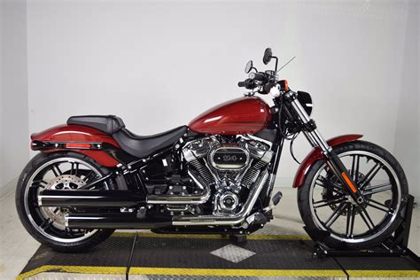 Get the classic look of spoked wheels, chopped fenders and floorboards on the softail slim®. New 2020 Harley-Davidson Softail Breakout 114 FXBRS ...