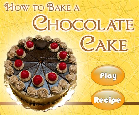 We did not find results for: Cooking Games With Real Recipes: How to make a Chocolate Cake?