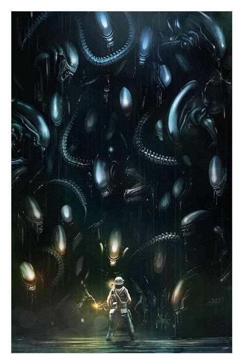Klaatu Barada Nikto Alien Mass By Andy Fairhurst Alien Alien Vs Predator Aliens Y Arte Alien