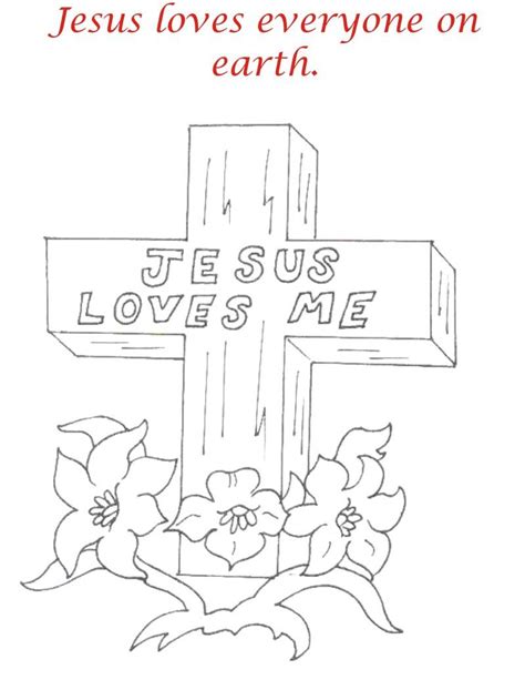 Printable Good Friday Coloring Pages