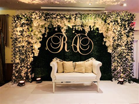 Wedding Decor Desi Wedding Decor Engagement Stage Decoration Luxury