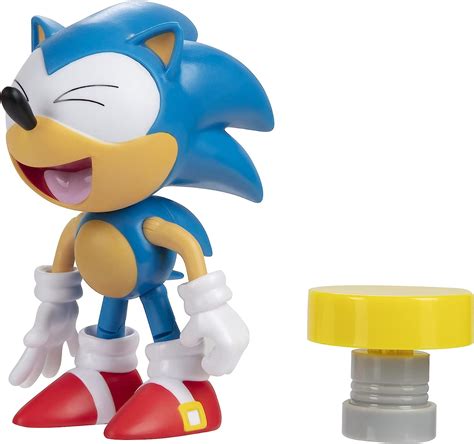 Buy Sonic The Hedgehog 4 Inch Action Figure Classic Sonic With Spring