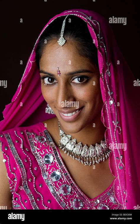 A Woman Dressed In Traditional Indian Clothing Stock Photo Alamy