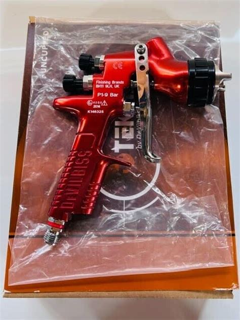 Devilbiss Tekna Copper HE Uncupped 1 3mm Gravity Feed Spray Gun HAV