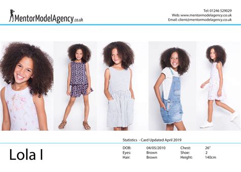 Lola I Mentor Model Agency Sheffield