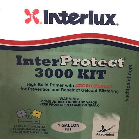 Interlux Interprotect 3000 High Build Primer Kit Gallon West Marine