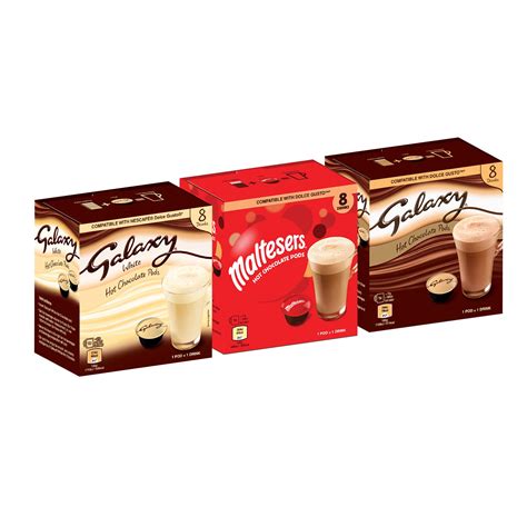 Galaxy Galaxy White And Maltesers Hot Chocolate Dolce Gusto Compatible