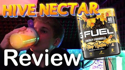 G Fuel Hive Nectar Review And Taste Test Youtube