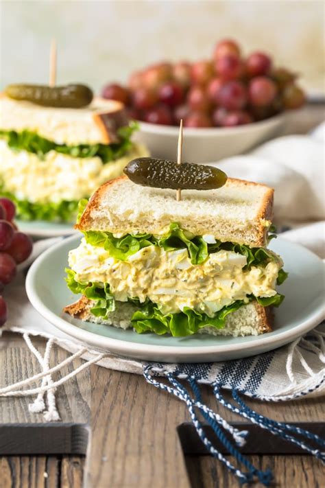 Eggs have fat and protein. Simple Egg Salad Sandwich Recipe - Health Nut Ninja