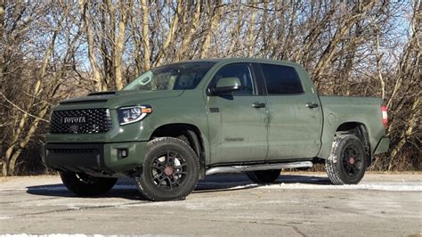 2020 Toyota Tundra Trd Pro Army Green Army Military