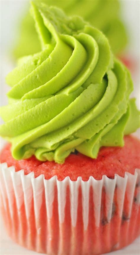 How To Make Watermelon Cupcakes Recipe Fun Desserts Best Dessert