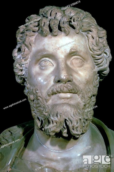 Bust Of The Roman Emperor Septimius Severus 11 April 145 4 February