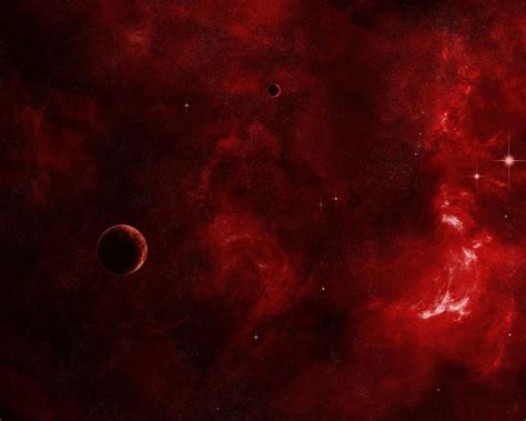 Écran pour une tour pc. rouge galaxie-fond d'écran photographie cosmique Aperçu ...