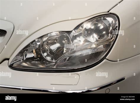 Modern Car Headlight Stock Photo Alamy
