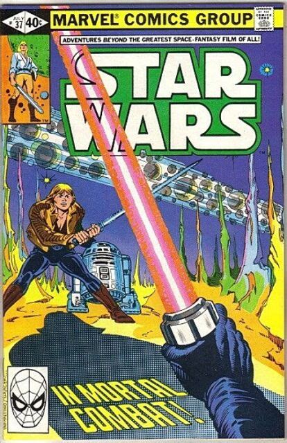 Star Wars Comic Book 37 Direct Copy Marvel Comics 1980 Near Mint New