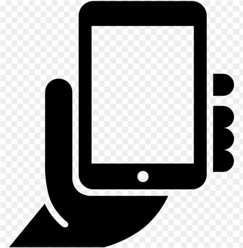 Transparent Background Cell Phone Icon White Rwanda 24
