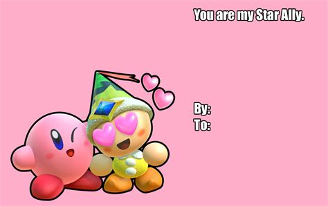 Kirby Valentine Valentines Day E Cards Know Your Meme