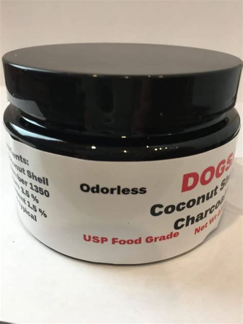 Coconut Shell Activated Charcoal For Dogs 25oz Dogs A Must