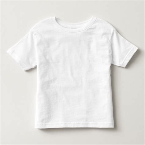 Plain White Toddler Long Sleeve T Shirt For Kids